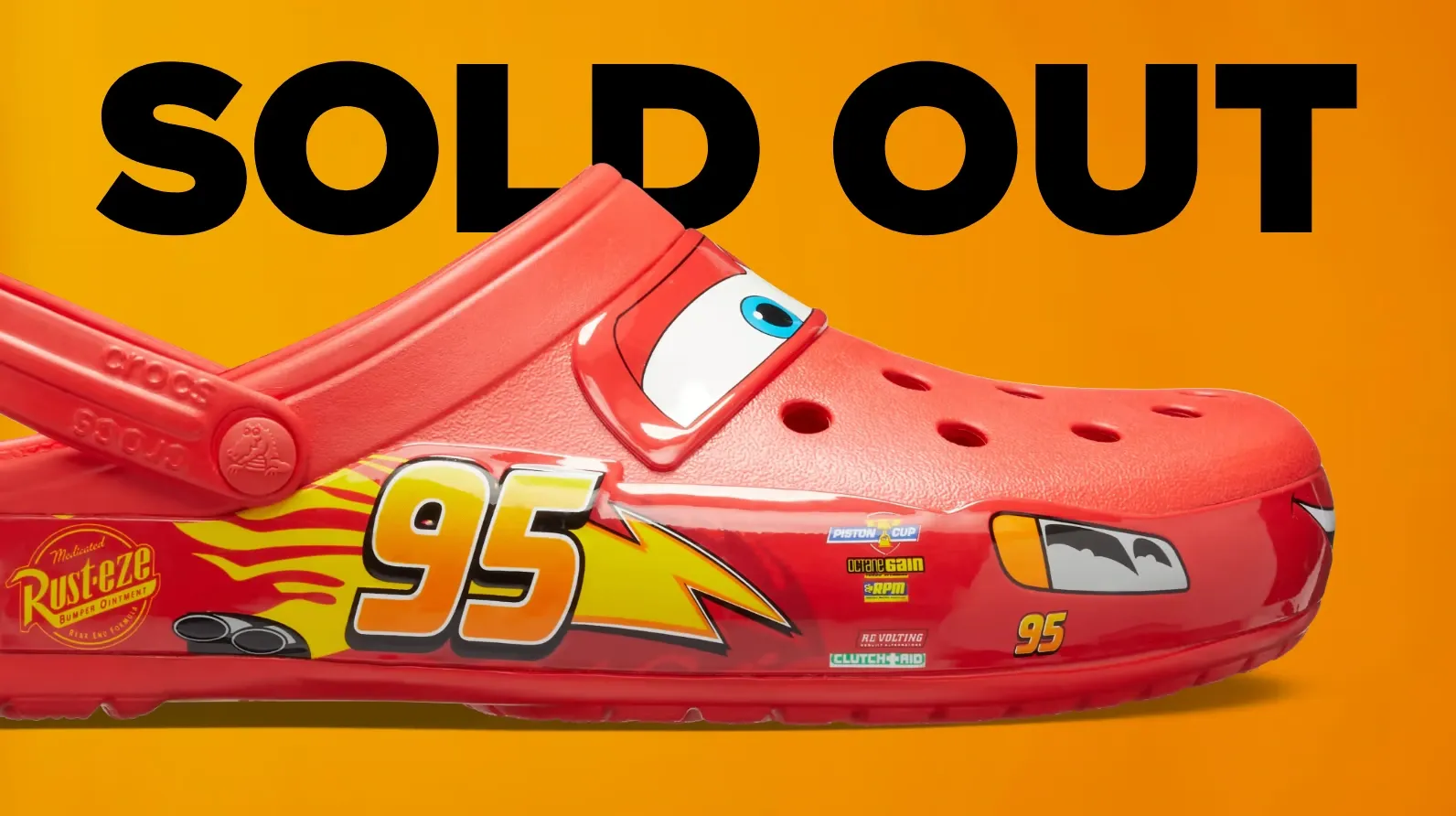 Crocs Lightning Flash McQueen