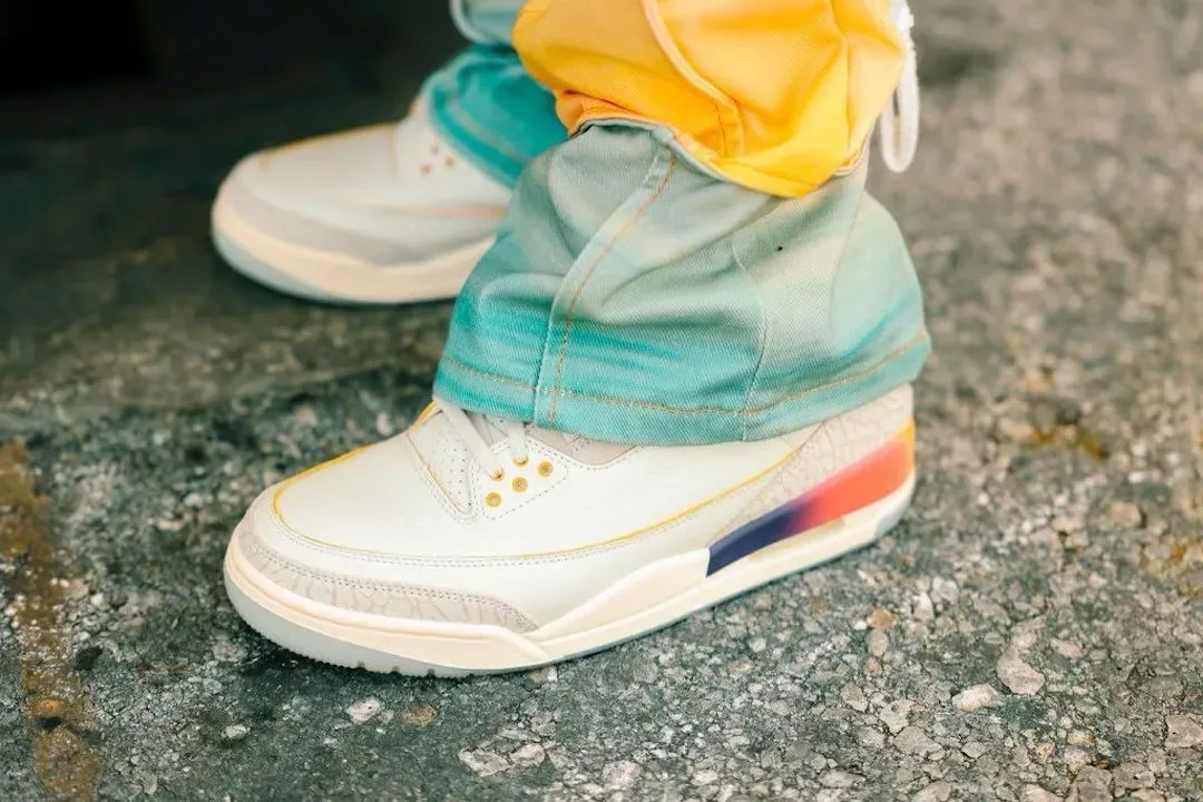 j balvin air jordan 3 multi-color