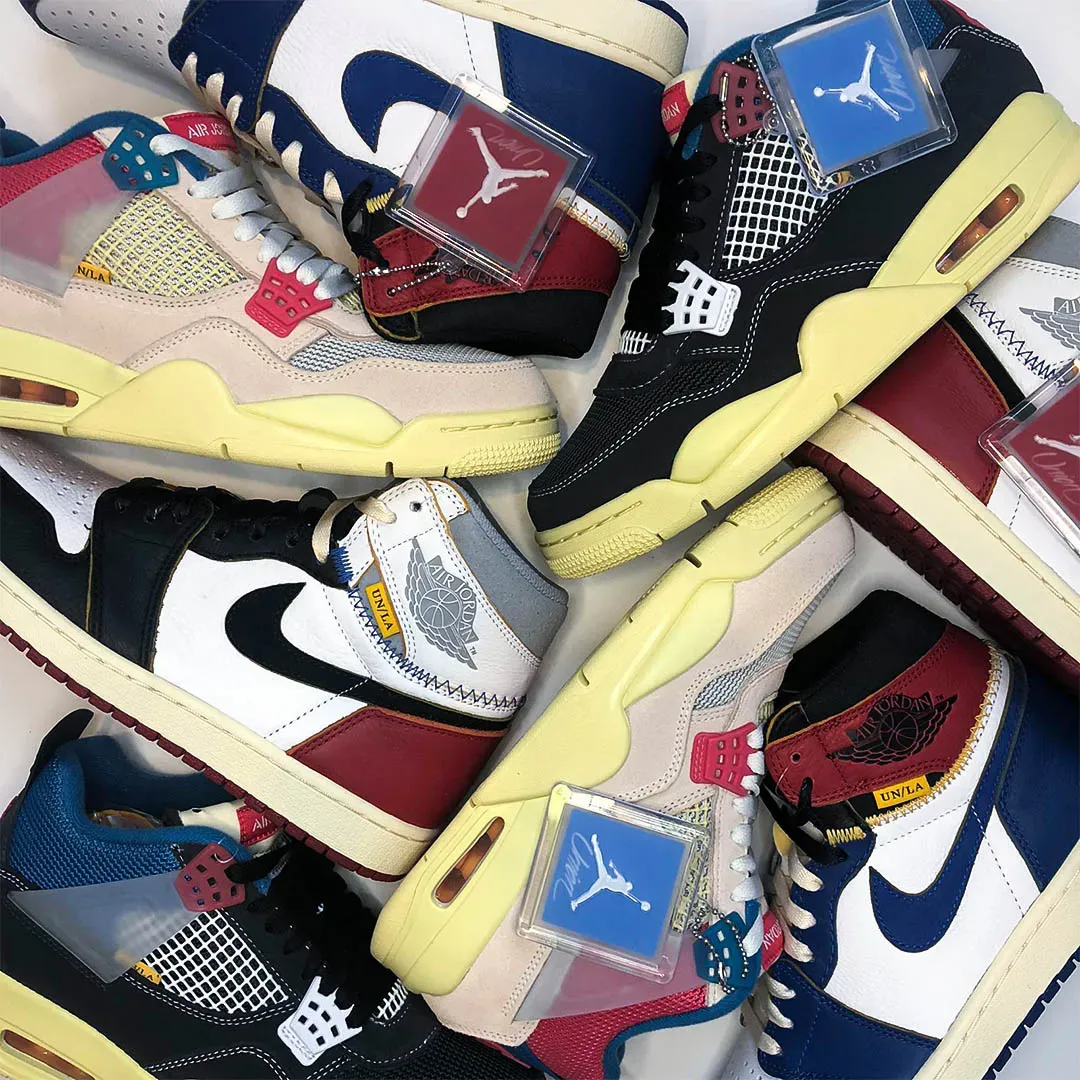 union air jordan collaborations