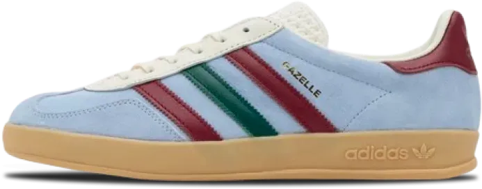 adidas gazelle indoor blue dawn burgundy IG4994