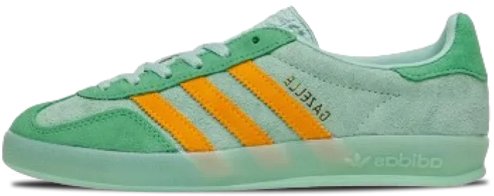 Adidas Gazelle Indoor Hazy Green Crew Yellow Adidas Gazelle Indoor "HAZY GREEN YELLOW"- IG6783