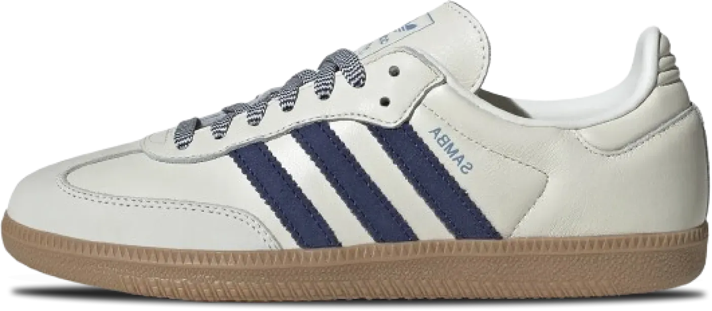 adidas Samba OG WMNS "OFF-WHITE DARK BLUE" - JI3907