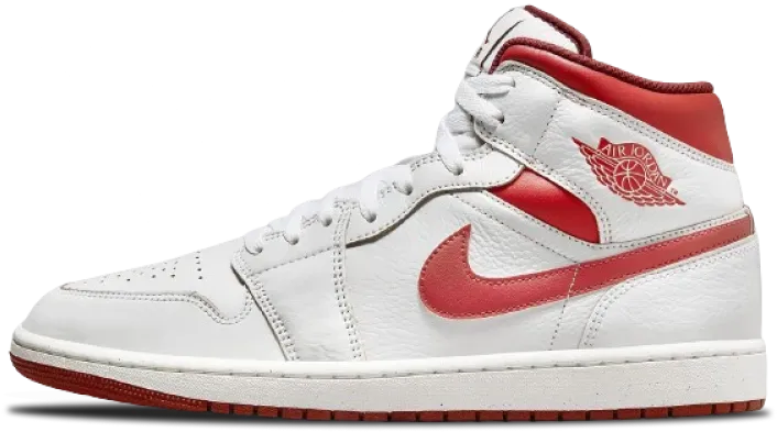 Air Jordan 1 Mid GS DUNE RED