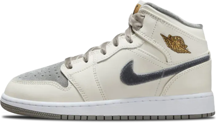 Air Jordan 1 Mid GS VELVET TOE