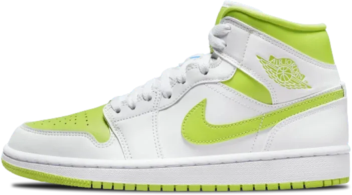 Air Jordan 1 Mid WMNS WHITE LIME