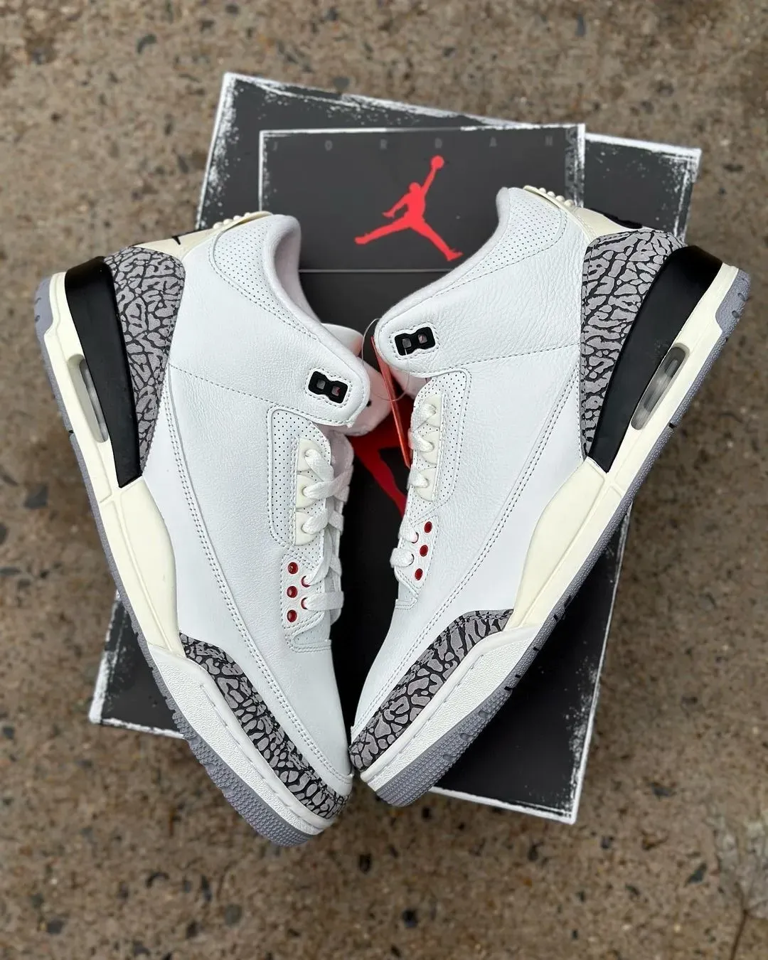air jordan 3 retro white cement reimagined
