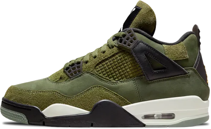 air jordan 4 craft medium olive FB9927-200