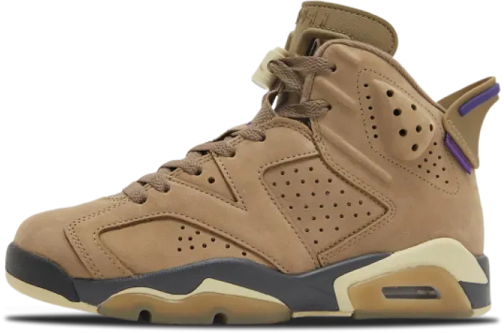 Air Jordan 6 WMNS Gore-Tex Brown Kelp FD1643-300