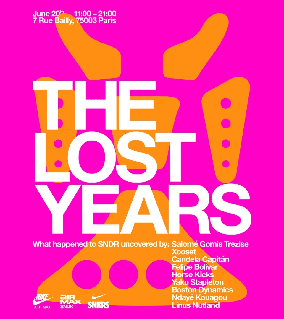 air max sndr the lost years juin 2024