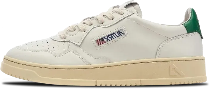 Autry Medalist Low WHITE GREEN