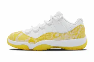 Air Jordan 11 Low WMNS Yellow Snakeskin AH7860-107