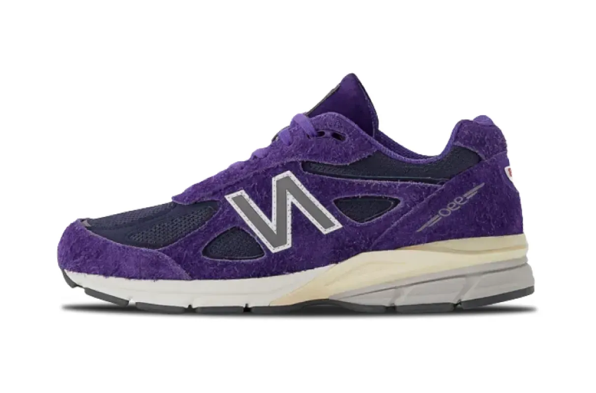 New Balance 990v4 Made in USA Purple Suede U990TB4