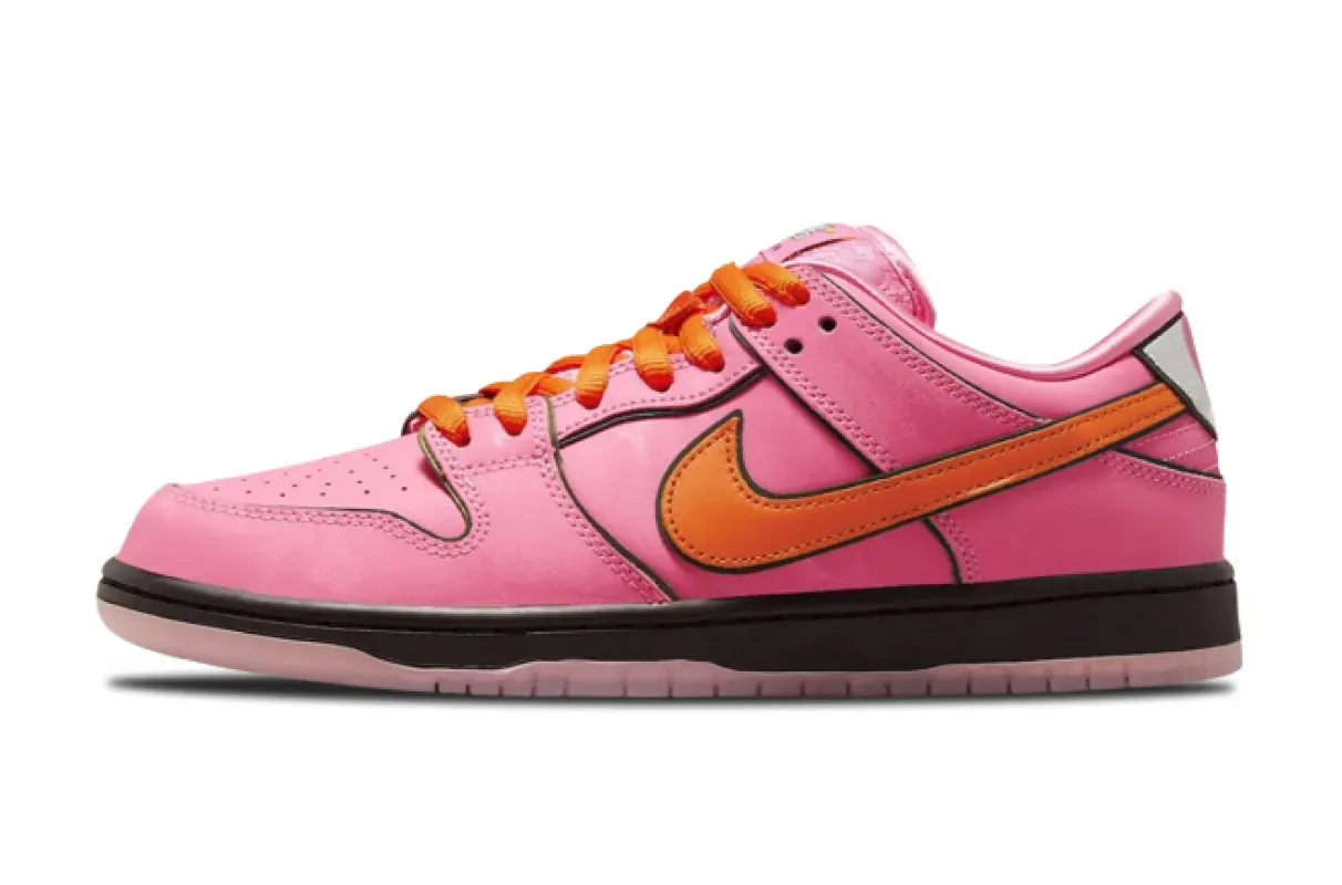porwerpuff girls nike sb dunk low blossom FD2631-600