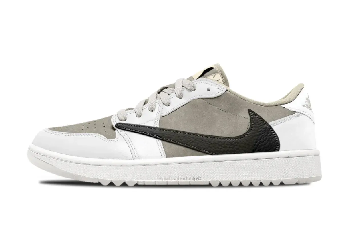 Travis Scott x Air Jordan 1 Low OG Golf Neutral Olive FZ3124-200