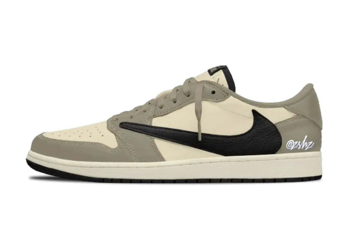 travis scott air jordan 1 low pale vanilla DM7866-201