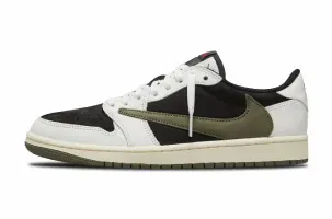 Travis Scott x Air Jordan 1 Low OG SP WMNS Olive DZ4137-106