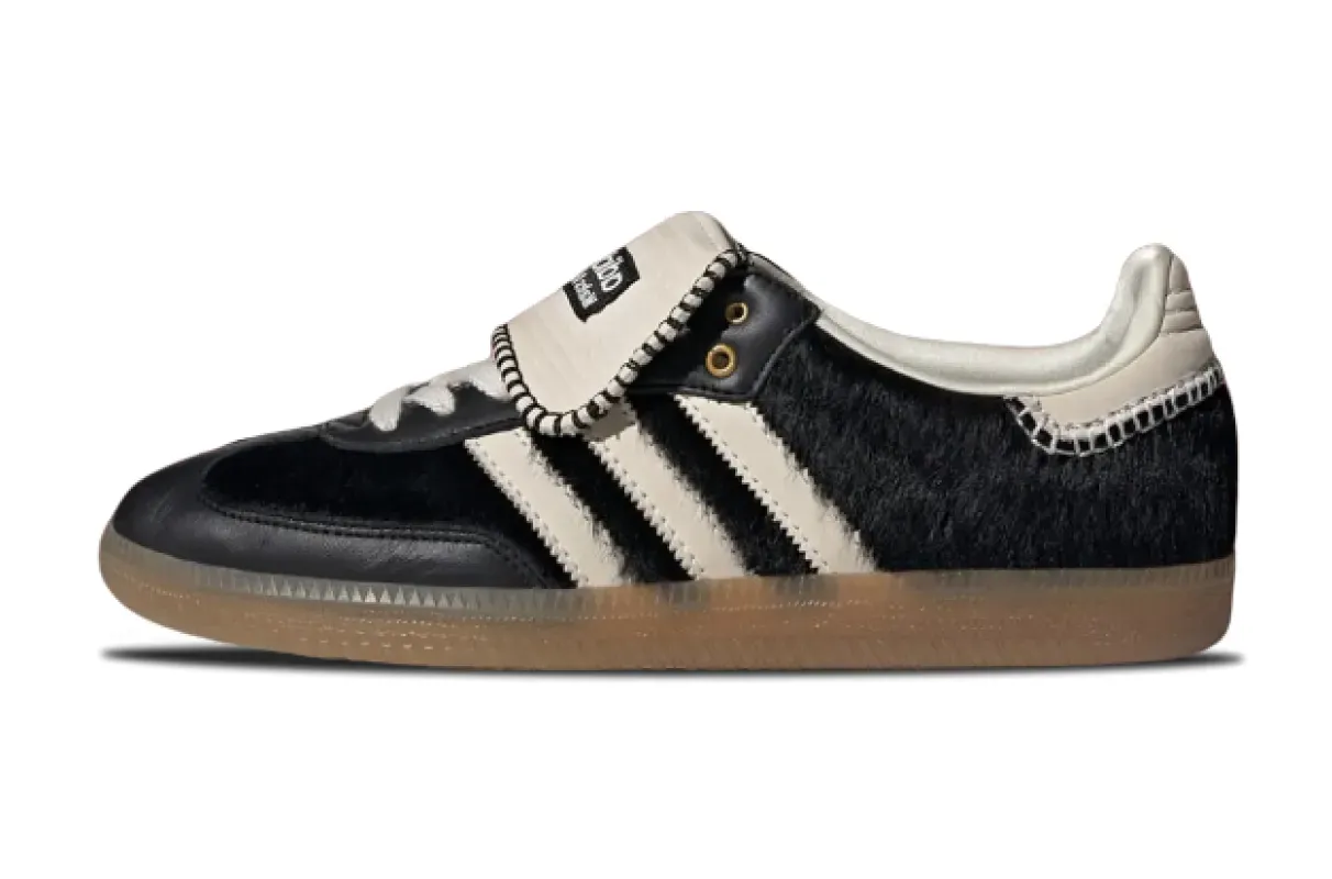 wales bonner adidas samba pony tonal core black IE0580