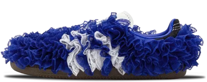 Caroline Hu x CLOT x adidas Samba LACE BLUE
