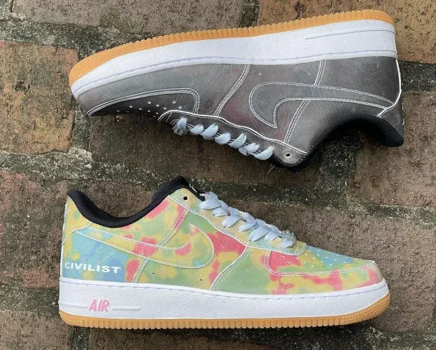 Civilist x Nike Air Force 1 Low THERMOGRAPHY