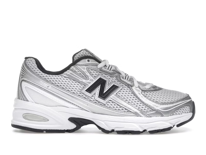 New Balance 740 WHITE SILVER METALLIC NAVY - view 0