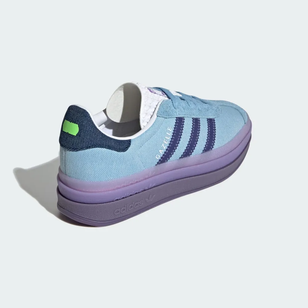 KSENIASCHNAIDER x adidas Gazelle Bold "BLUE PURPLE DENIM"- IG4339