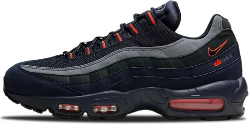 image de Nike Air Max 95 Logo Navy Orange Cw7477 400