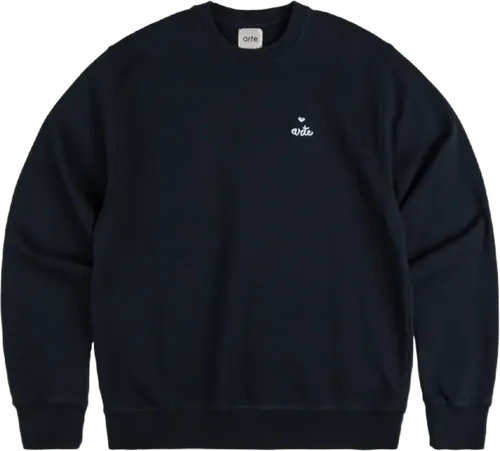 Arte Antwerp Heart Crewneck Navy Ss25 170c image