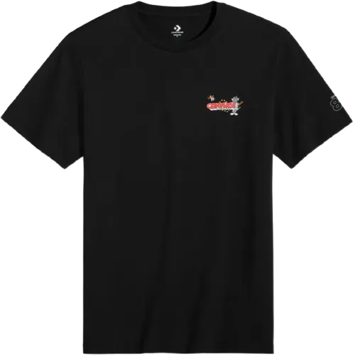 Tom And Jerry Converse Graphic T Shirt Black 10028755 A01 image