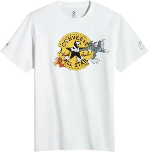 Tom And Jerry Converse Graphic T Shirt White 10028754 A01 image