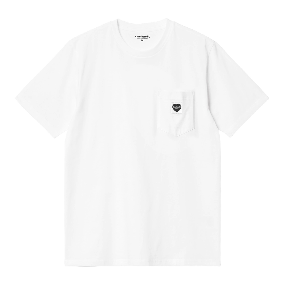 Image de Carhartt WIP S/S Pocket Heart T-Shirt WHITE