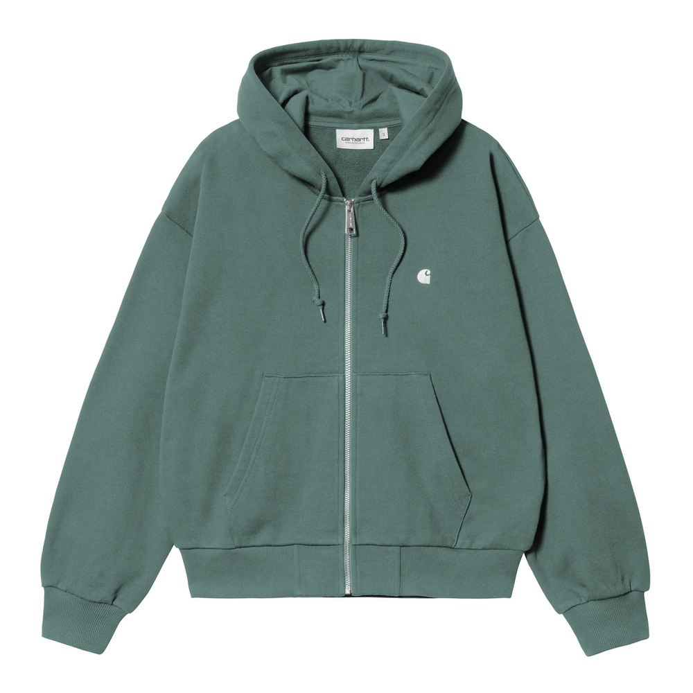 4d6660_Carhartt-WIP-Hooded-Casey-Zip-Up-Sweatshirt-WMNS_SILVER-PINE_I0326422NIXX_img1