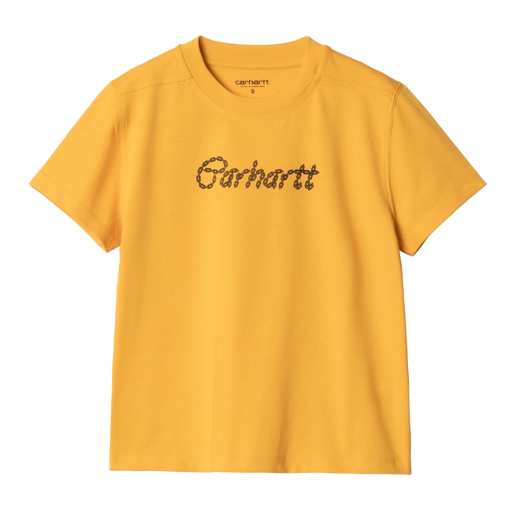 efb349_Carhartt-WIP-SS-Chained-T-Shirt-WMNS_QUINCE-BLACK_I0346932YEXX_img1