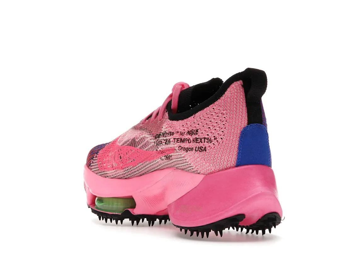 HOT Pink Glow Nike Off White Tempo Off-White X Nike Air Zoom