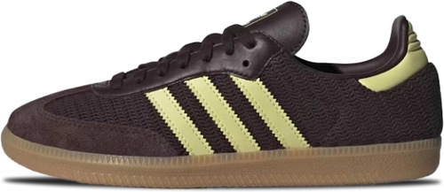 Image de Adidas Samba Og Shadow Brown Powder Yellow Jr8167