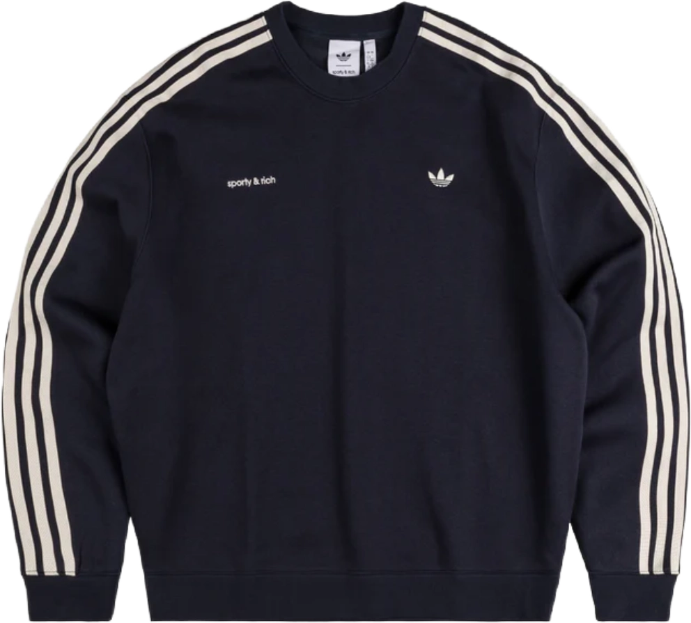 Sporty & Rich x adidas Sweatshirt NIGHT NAVY