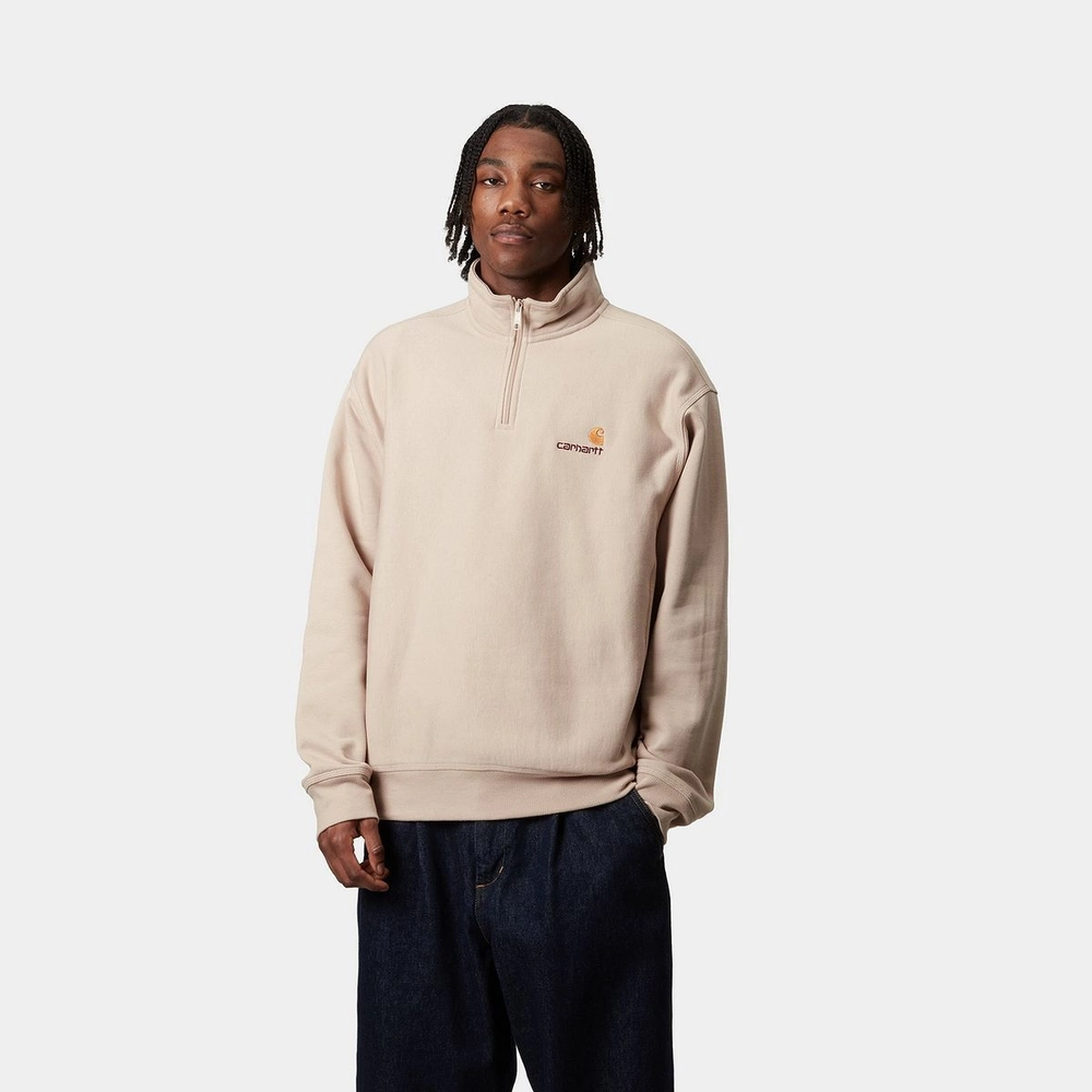 d3c0b1_Carhartt-WIP-Half-Zip-American-Script-Sweatshirt_FLEUR-DE-SEL_I0270142LPXX_img3