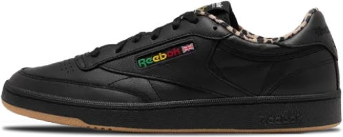 Wacko Maria x Reebok Club C Vintage BLACK LEOPARD GUM