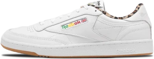 Wacko Maria x Reebok Club C Vintage WHITE LEOPARD GUM