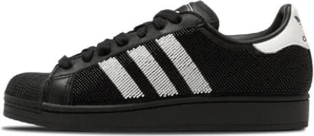 image de Adidas Superstar Ii Wmns Beaded Black White Jh7098