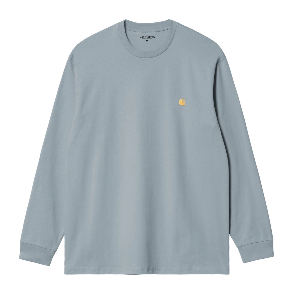 1F1F1F_Carhartt-WIP-LS-Chase-T-Shirt_FROSTED-BLUE_I0263922MYXX_img1