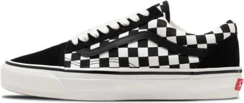 Vans LX Old Skool CHECKERBOARD BLACK WHITE