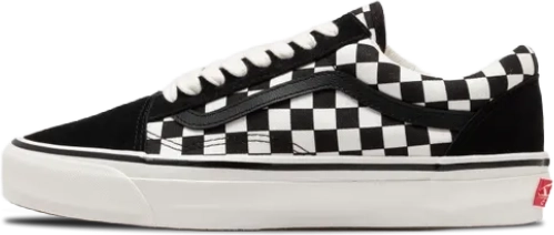 image de Vans Lx Old Skool Checkerboard Black White Vn000d56bzw1