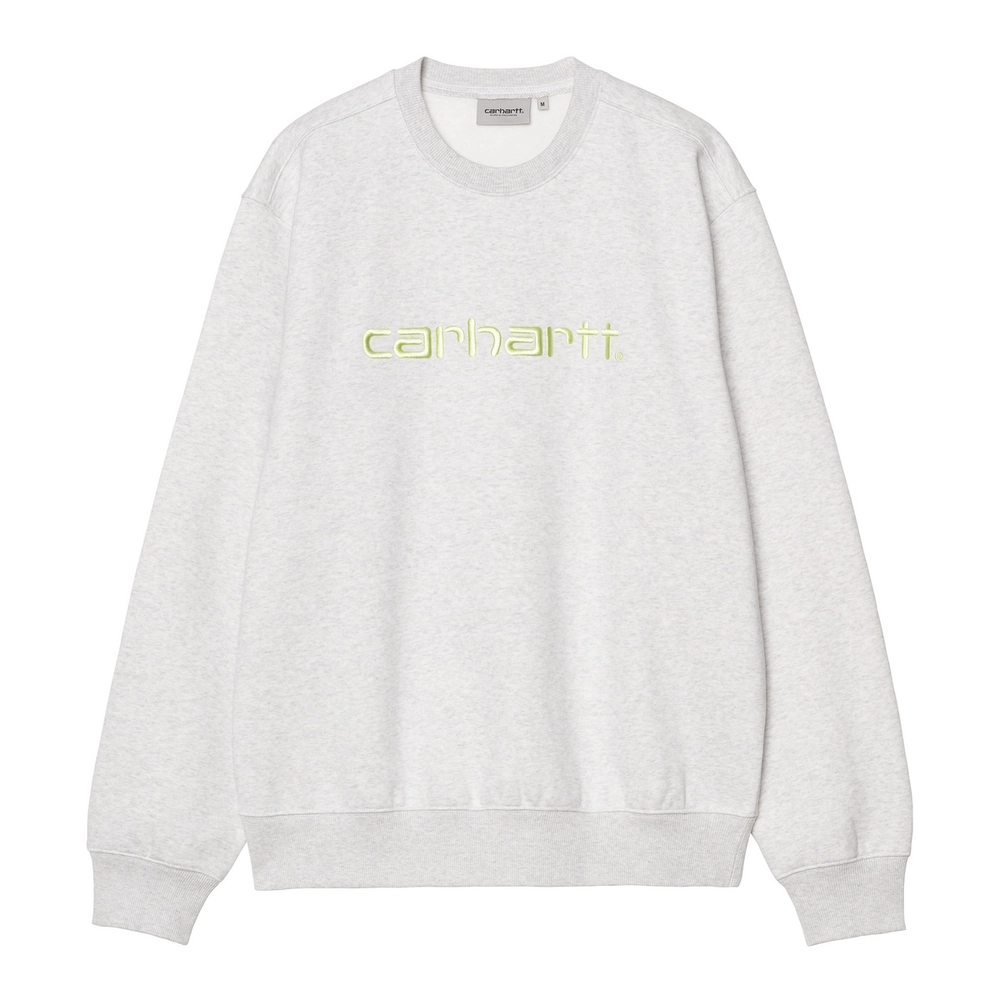 1F1F1F_Carhartt-WIP-Carhartt-Sweatshirt_ASH-HEATHER_I0305462QMXX_img1