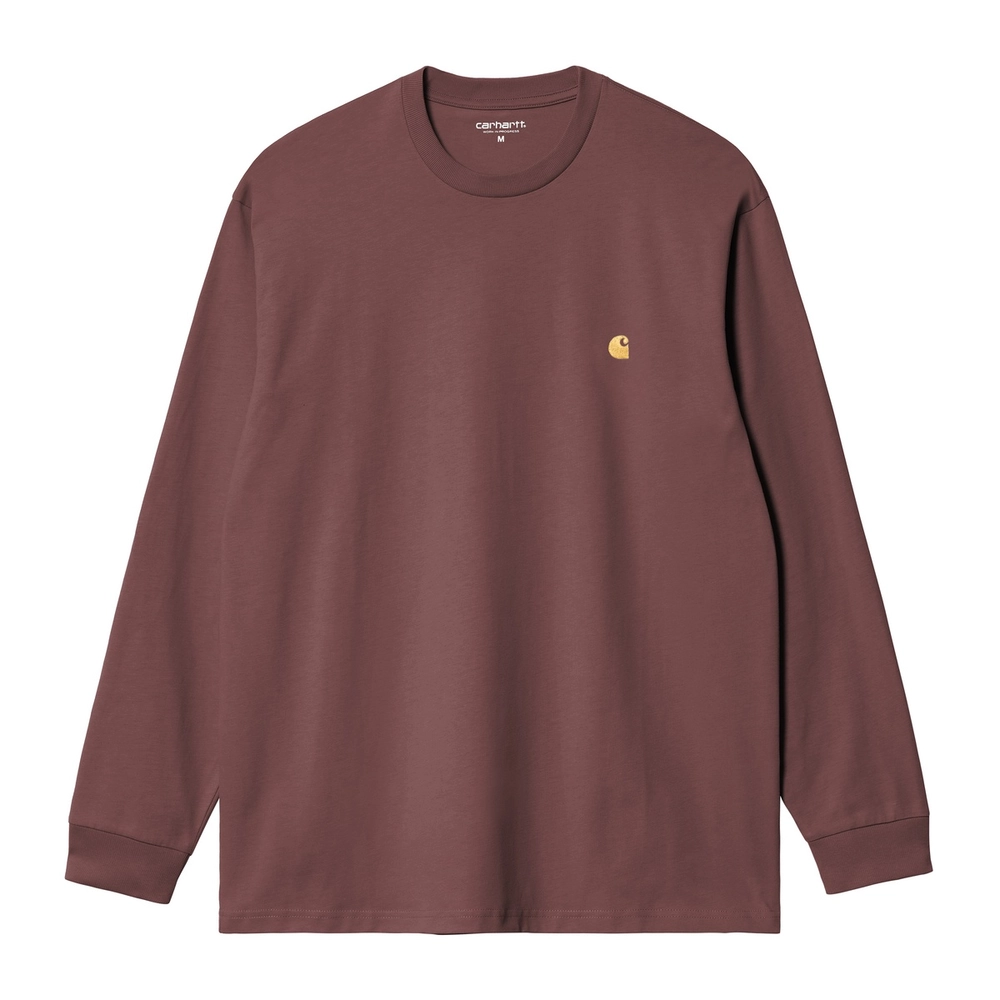 1F1F1F_Carhartt-WIP-LS-Chase-T-Shirt_DUSTY-PINK_I0263922Q7XX_img1