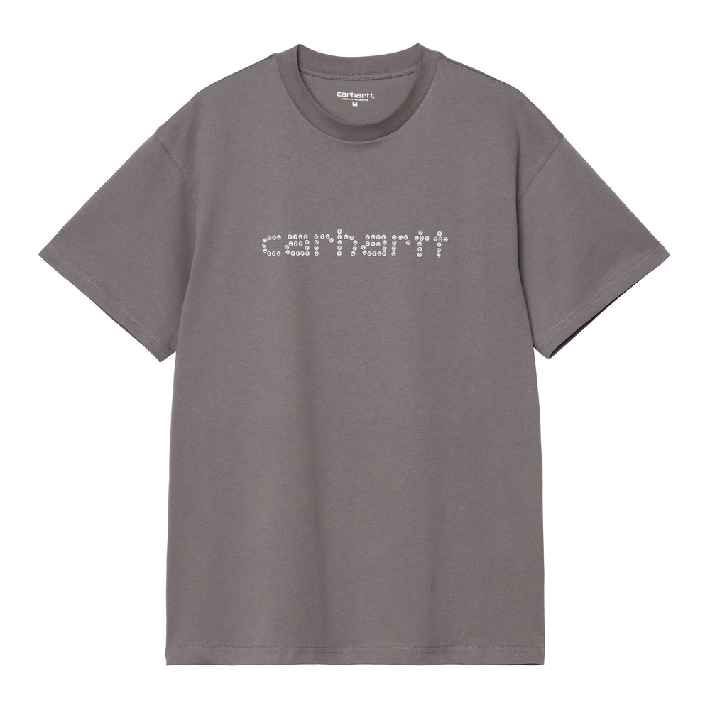 1F1F1F_Carhartt-WIP-SS-Rivet-Script-T-Shirt_MANTA_I0343962LQXX_img1