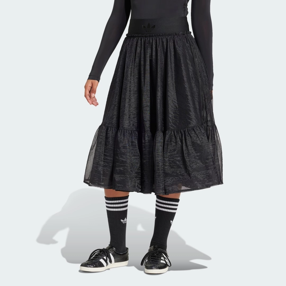 adidas Waistband Tulle Maxi Skirt WMNS BLACK image