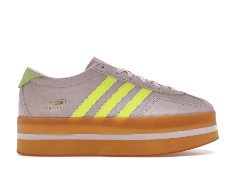 adidas Gazelle Stack ICE LAVENDER SOLAR YELLOW - view 0