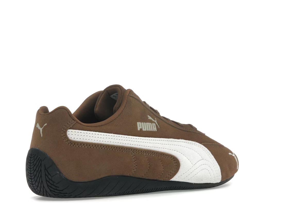靴 Puma Speedcat OG Haute Coffee 23cm PUMA SPEEDCAT OG HAUTE COFFEE-FROSTED IVORY（プーマ スピード
