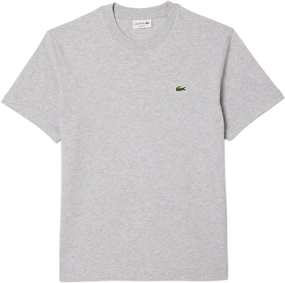Lacoste Cotton T-shirt LIGHT HEATHERED GREY