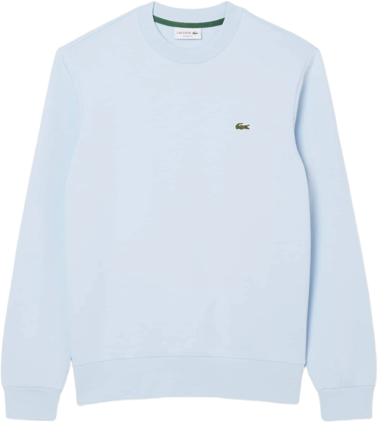 Lacoste Fleece Crewneck Sweatshirt LIGHT BLUE
